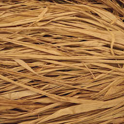 SuperMoss Raffia - Terra Cotta - close-up