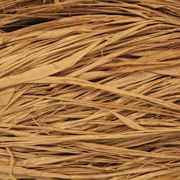 SuperMoss Raffia - Terra Cotta - close-up