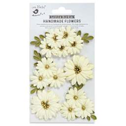 Little Birdie Fairy Garden Paper Flowers - Amor Mio, Pkg of 5 - front of packaging