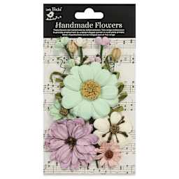 Little Birdie Heleen Paper Flowers - Fairy Garden, Pkg of 12