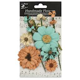 Little Birdie Heleen Paper Flowers - Sun & Rain, Pkg of 12