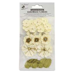 Little Birdie Renae Paper Flowers - Moon Light, Pkg of 27 - front of packaging