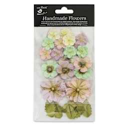 Little Birdie Renae Paper Flowers - Fairy Garden, Pkg of 27 - front of packaging
