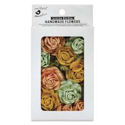 Little Birdie Whitney Paper Flowers - Sunshine & Lemonade, Pkg of 14 - front of packaging
