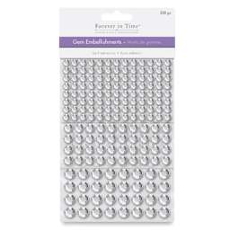 Forever In Time Self-Adhesive Gem Embellishments - Crystal front of packaging