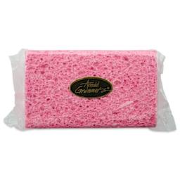 Arnold Grummer’s Papermaking Sponge - 3" x 6", Pkg of 2, packaging