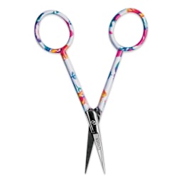 Singer Forged Embroidery Scissors - Floral opened