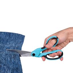 Singer ProSeries Heavy Duty Bent Scissors - 9.5" cutting fabric