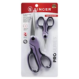 Singer ProSeries Fabric and Detail Scissor Set front of packaging