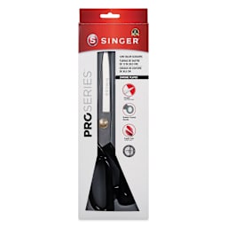 Singer ProSeries Forged Tailor Scissor - Chrome Plated, 12", front of the packaging