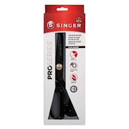 Singer ProSeries Forged Tailor Scissor - Black Oxidized, 10", front of the packaging