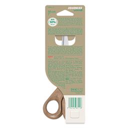 Maped Advanced Wood Handled Scissors - 7" Length, back of the packaging