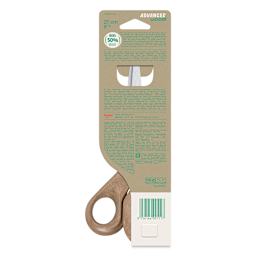 Maped Advanced Wood Handled Scissors - 8-1/4" Length, back of the packaging