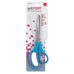 artPOP! Soft Grip Scissors - 8-1/4", in packaging