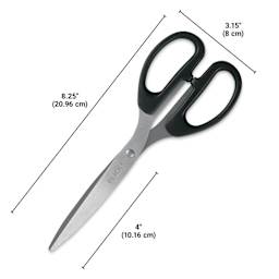 Blick Studio Multi-Purpose Scissors - 8-1/4" - dimensions