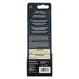 Fiskars Explore Collection Glitter Scissors - Digital Cloud, 8" - out of packaging