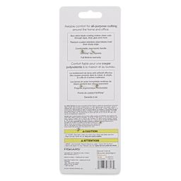 Fiskars Everyday SoftGrip Non-Stick Titanium Scissors - back of packaging