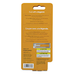 Fiskars Micro-Tip Easy Action Scissors - 6" - back of packaging