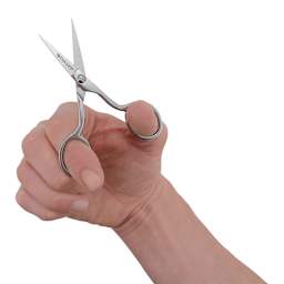 Westcott Hot Forged Medium Duty Precision Scissors - 4" Blade being held open