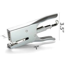 Officemate Classic Plier Stapler with measurements