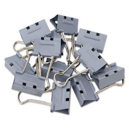 Officemate EZ Binder Clips - Pkg of 12, Medium
