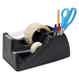 Officemate Dual Roll Tape Dispenser with office supplies (not included)