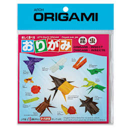 Aitoh Origami Kit - Insects (Front of packaging)