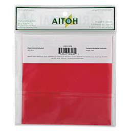 Aitoh Koorigami 3D Origami Kit - Heart, back of packaging