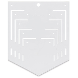 Fiskars Banner Creation Template Set (Spearhead banner template)