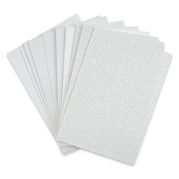 Sizzix Surfacez Opulent Cardstock - Ivory, Package of 50 Sheets, 8"W x 11-1/2"L, 250 gsm (Out of packaging)