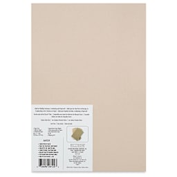 Sizzix Surfacez Opulent Cardstock - Rose Gold, Package of 50 Sheets, 8"W x 11-1/2"L, 250 gsm (Back of packaging)
