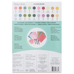 Sizzix Surfacez Cardstock Packs (back of packaging)