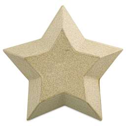 DecoPatch Paper Mache Tray - Star, 6" x 6" x 1-1/4", underneath