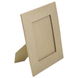 DecoPatch Paper Mache Frame - Rectangle, 9-7/8" x 7-7/8" x 3/8", extended easel back