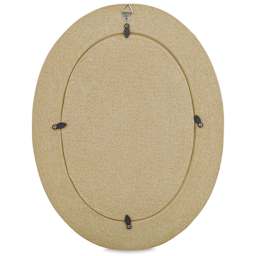 DecoPatch Paper Mache Frame - Oval, 11-7/8" x 9-1/4" x 3/8", back