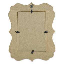 DecoPatch Paper Mache Frame - Festoon, 9" x 11" x 3/4", back