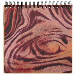 DecoPatch Paper DecoPad - Brown, 6" x 6" - page example (patterns may vary)