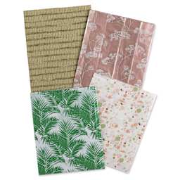 Decopatch Mix & Patch Paper Assortment - Set of 4, Terracotta, 30 cm x 40 cm