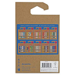 Decopatch Mix & Patch Paper Assortment - Set of 4, Natural, 30 cm x 40 cm - back of packaging