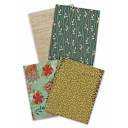 Decopatch Mix & Patch Paper Assortment - Set of 4, Natural, 30 cm x 40 cm