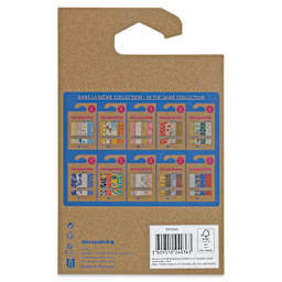 Decopatch Mix & Patch Paper Assortment - Set of 4, Sweet Hour, 30 cm x 40 cm - back of packaging