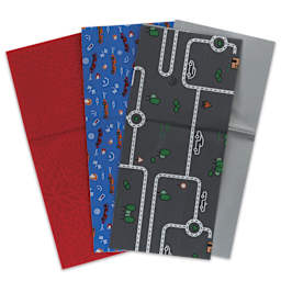 Decopatch Mix & Patch Paper Assortment - Set of 4, Cars, 30 cm x 40 cm