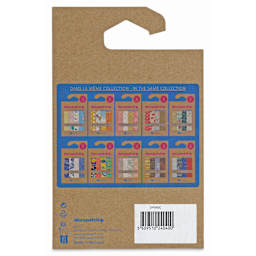 Decopatch Mix & Patch Paper Assortment - Set of 4, Materials, 30 cm x 40 cm - back of packaging