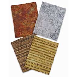 Decopatch Mix & Patch Paper Assortment - Set of 4, Materials, 30 cm x 40 cm