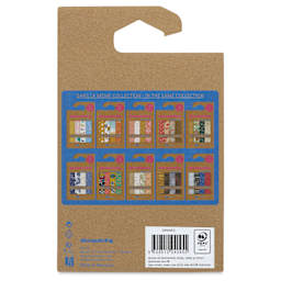 Decopatch Mix & Patch Paper Assortment - Set of 4, Enchanted Unicorns, 30 cm x 40 cm back of packaging