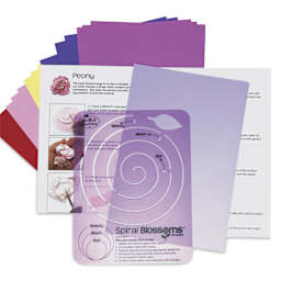 Quilled Creations Quilling Technique Kit - Blooming Beauties - contents