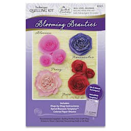 Quilled Creations Quilling Technique Kit - Blooming Beauties - front of packaging