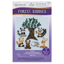 Quilled Creations Quilling Kit - Forest Buddies - front of packaging