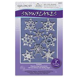 Quilled Creations Quilling Kit - Snowflakes - front of packaging