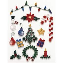 Quilled Creations Quilling Kit - Christmas - finished examples